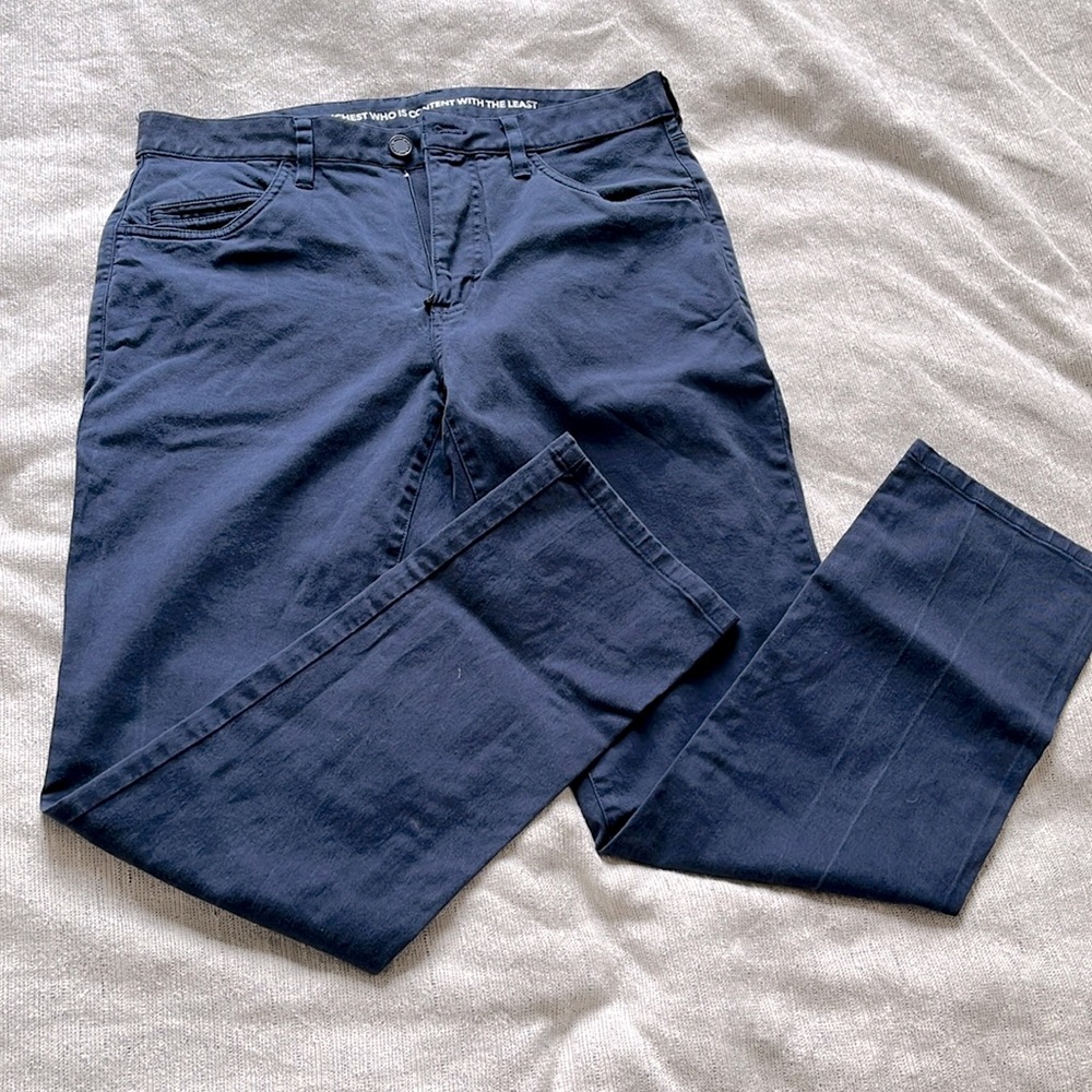 Rhone Navy 5 Pocket Chinos